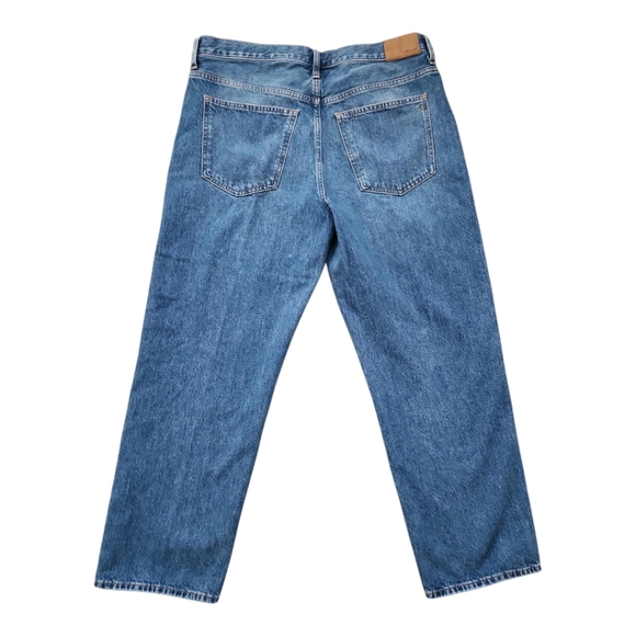 Madewell Low Slung Straight Jeans Sz 31 - Picture 6 of 9